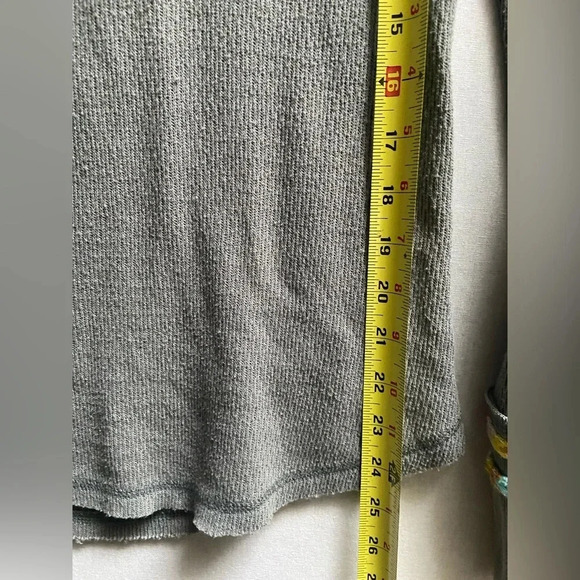 Free People We The Free Rainbow Thermal  Gray Size XS - Picture 11 of 13